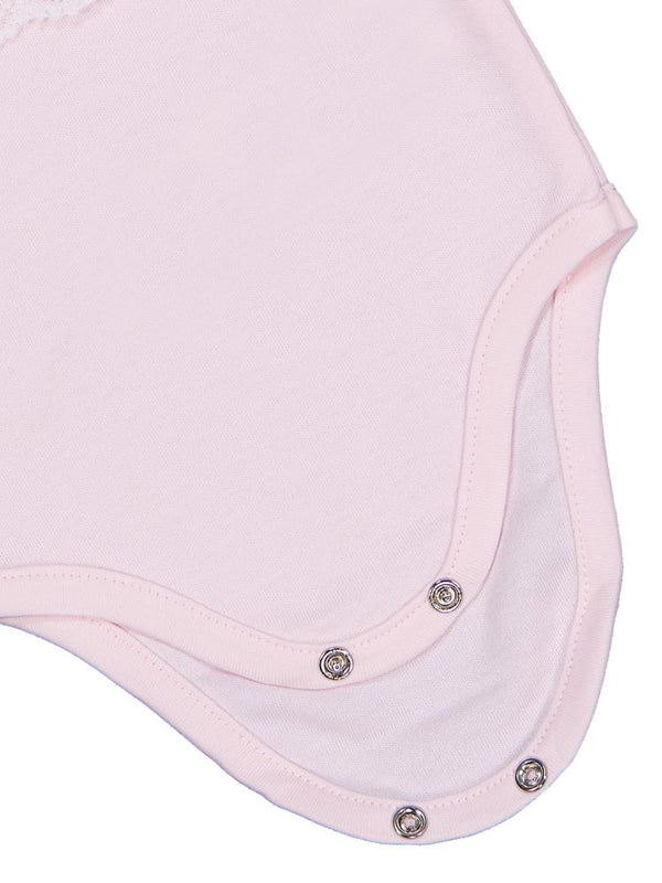 Civil Baby Brodeli 1-18 Ay Çıtçıtlı Badi - Ekru