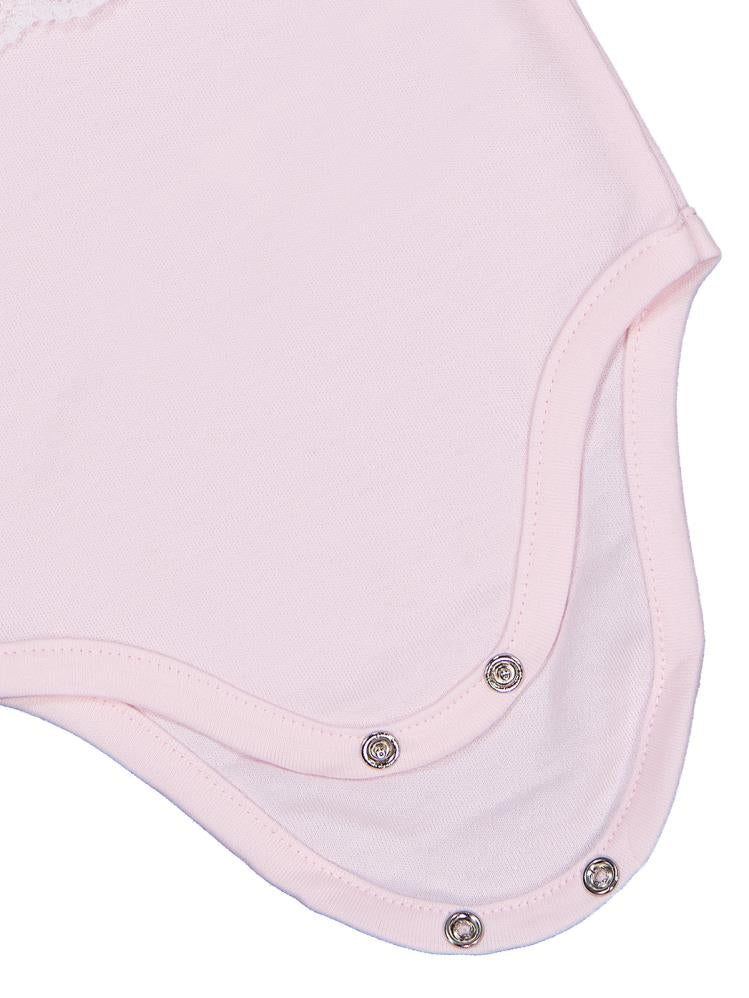 Civil Baby Brodeli 1-18 Ay Çıtçıtlı Badi - Ekru