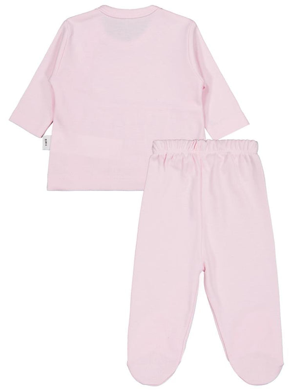 Civil Baby Fırfır Tüllü 0-1 Ay Zıbın Takımları - Ekru