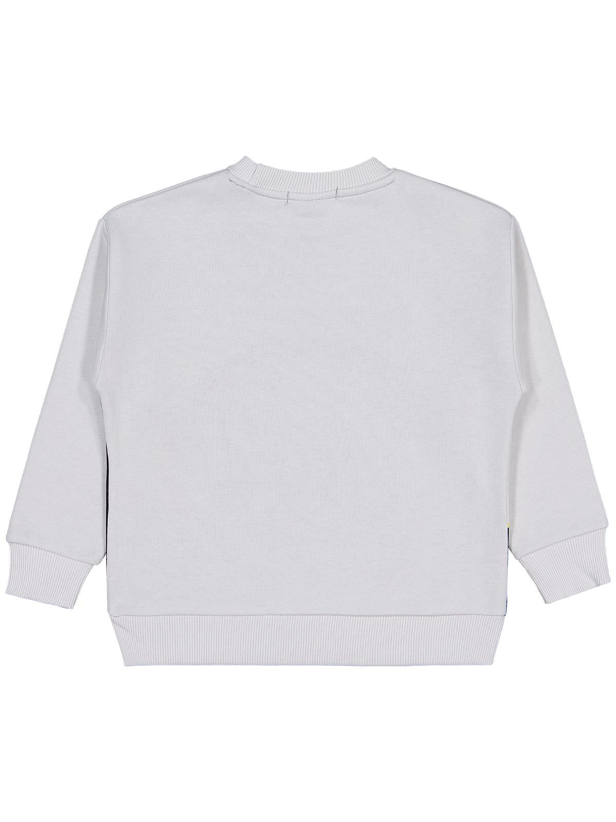 Batman Baskılı 6-9 Yaş Sweatshirt - Gri