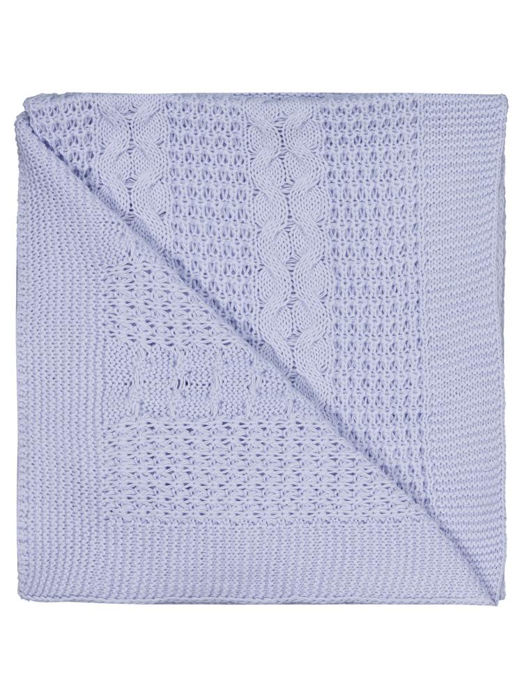 Civil Baby Saç Örgülü  Düz Battaniye - Bej