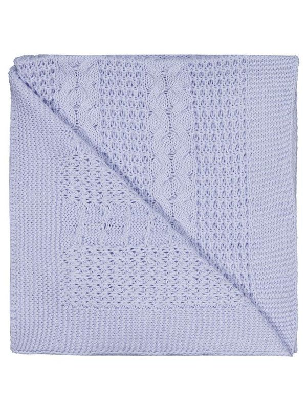 Civil Baby Saç Örgülü  Düz Battaniye - Bej