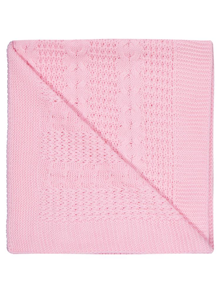 Civil Baby Saç Örgülü  Düz Battaniye - Bej