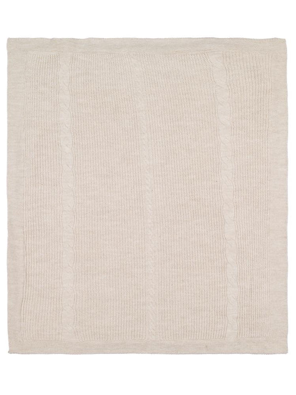 Civil Baby  Çizgili Velsoftlu Hattuş Battaniye - Bej