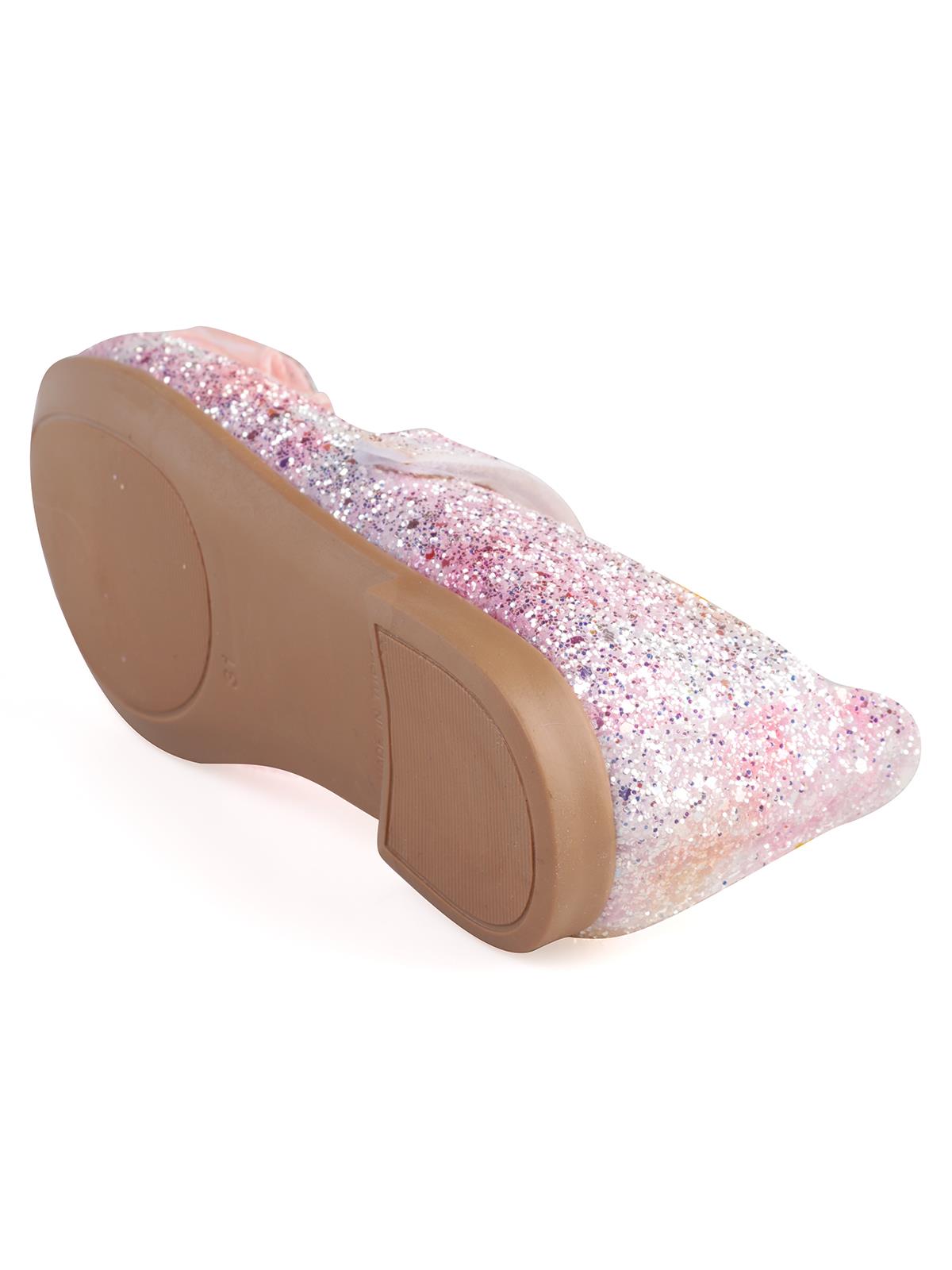 Civil Girls Kelebek Aksesuarlı 31-36 Numara Babet - Mavi