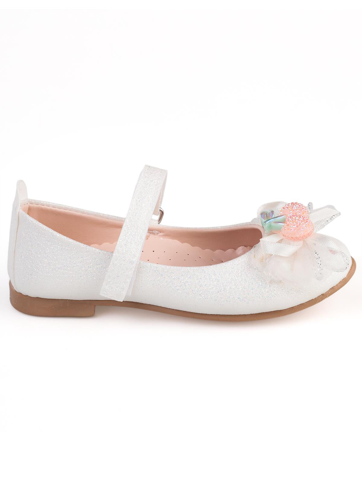 Civil Girls Kiraz Aksesuarlı 26-30 Numara Babet - Lila