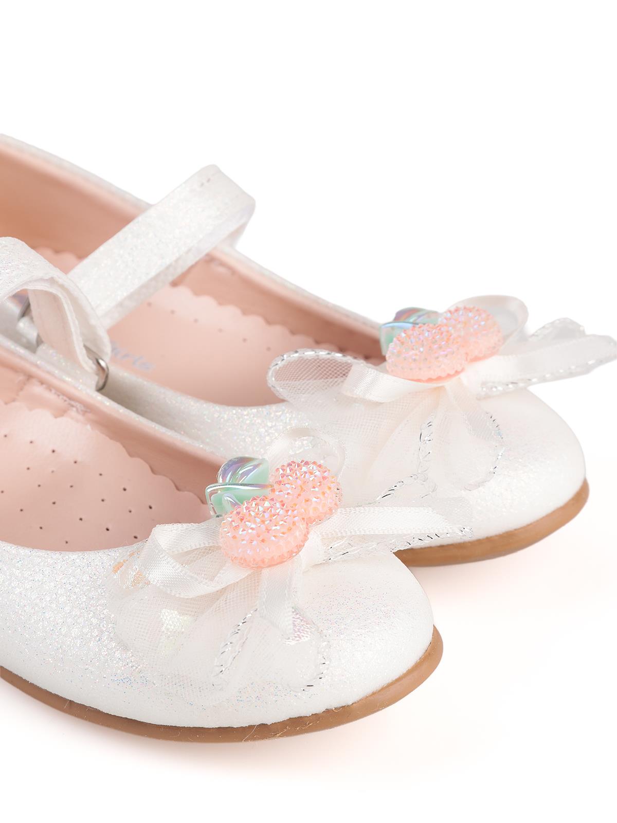 Civil Girls Kiraz Aksesuarlı 26-30 Numara Babet - Lila