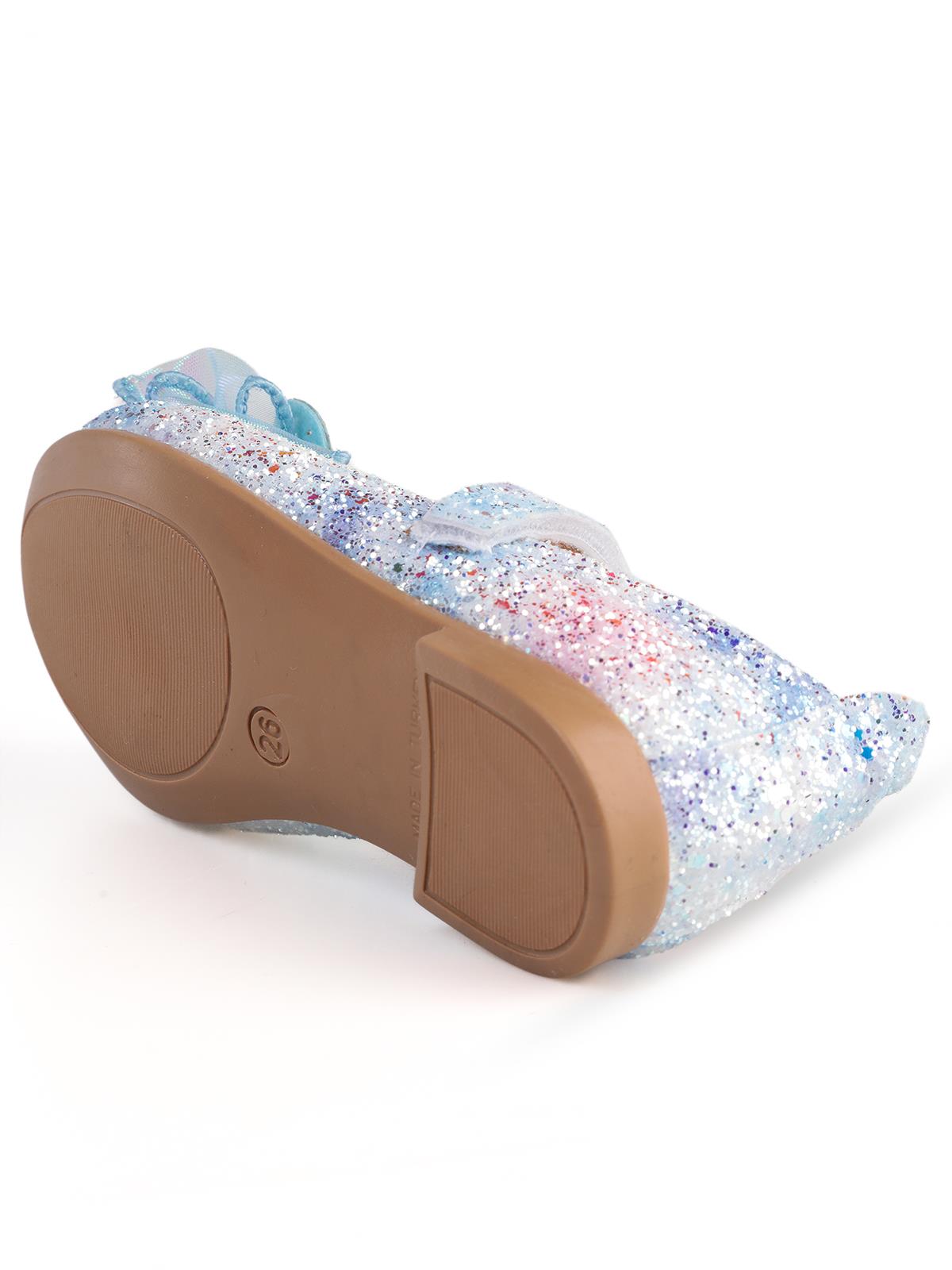 Civil Girls Kelebek Aksesuarlı 26-30 Numara Babet - Mavi