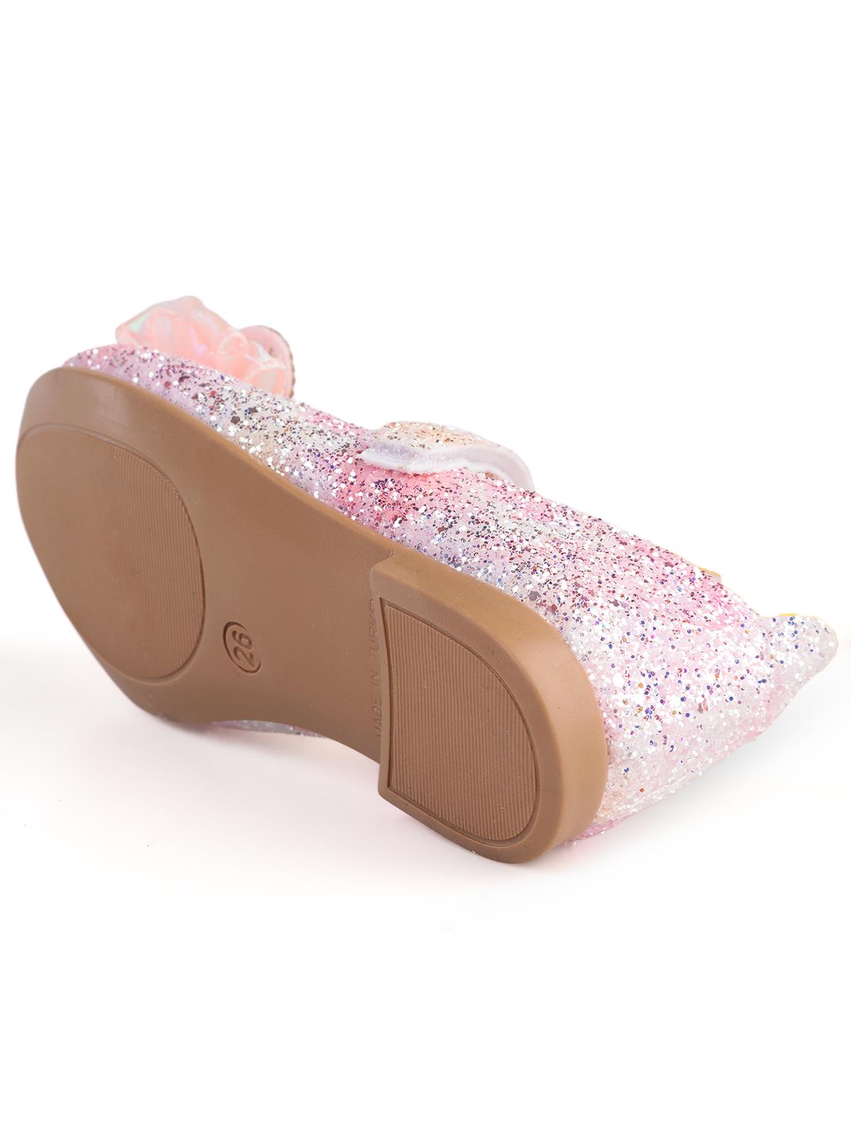 Civil Girls Kelebek Aksesuarlı 26-30 Numara Babet - Mavi