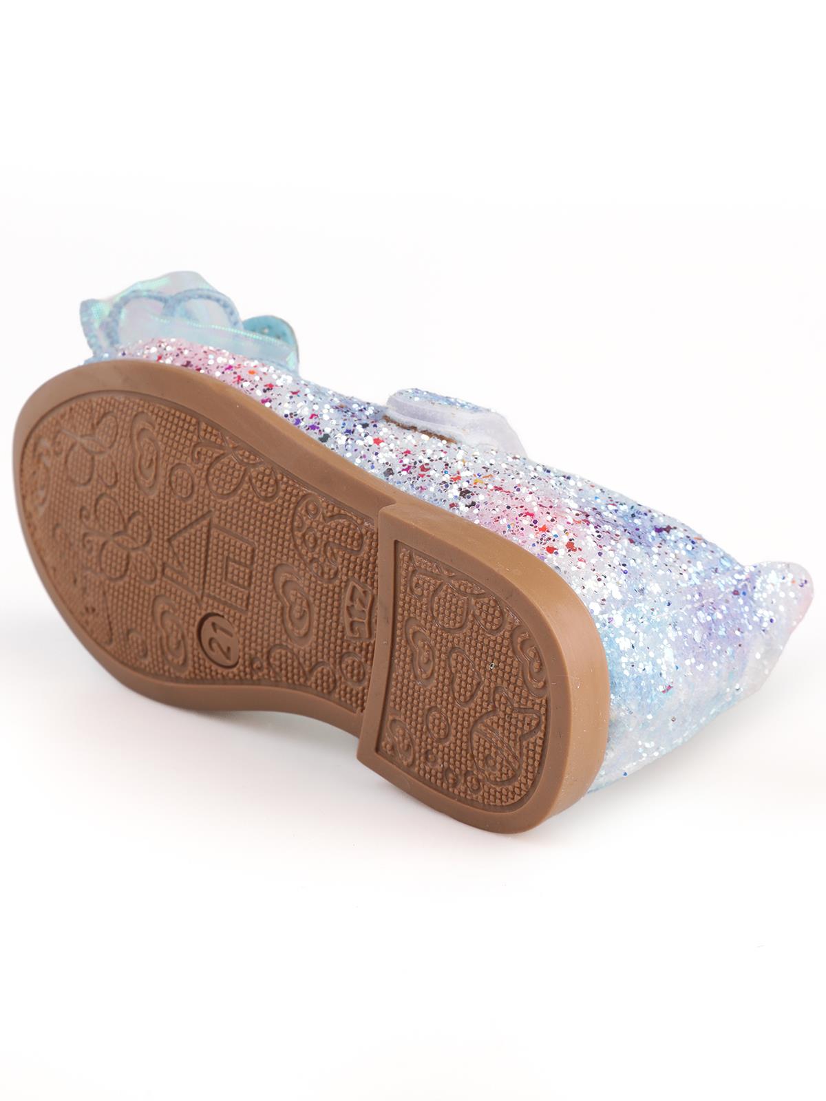 Civil Girls Kelebek Aksesuarlı 21-25 Numara Babet - Mavi