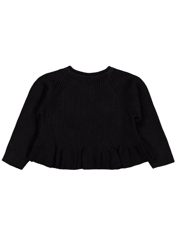 Civil Baby Fiyonklu 6-18 Ay Hırka - Siyah