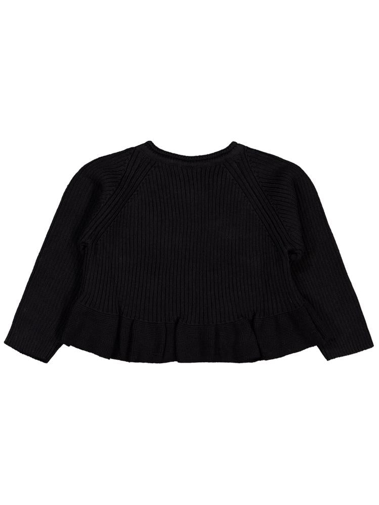 Civil Baby Fiyonklu 6-18 Ay Hırka - Siyah