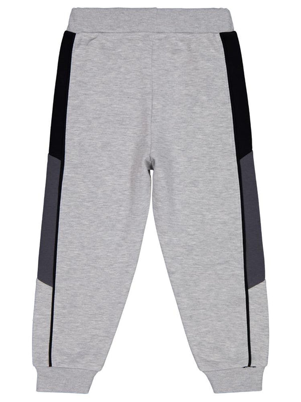 Civil Boys Şerit Parçalı 10-13 Yaş Eşofman Altı - Gri