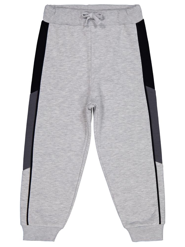 Civil Boys Şerit Parçalı 6-9 Yaş Eşofman Altı - Gri