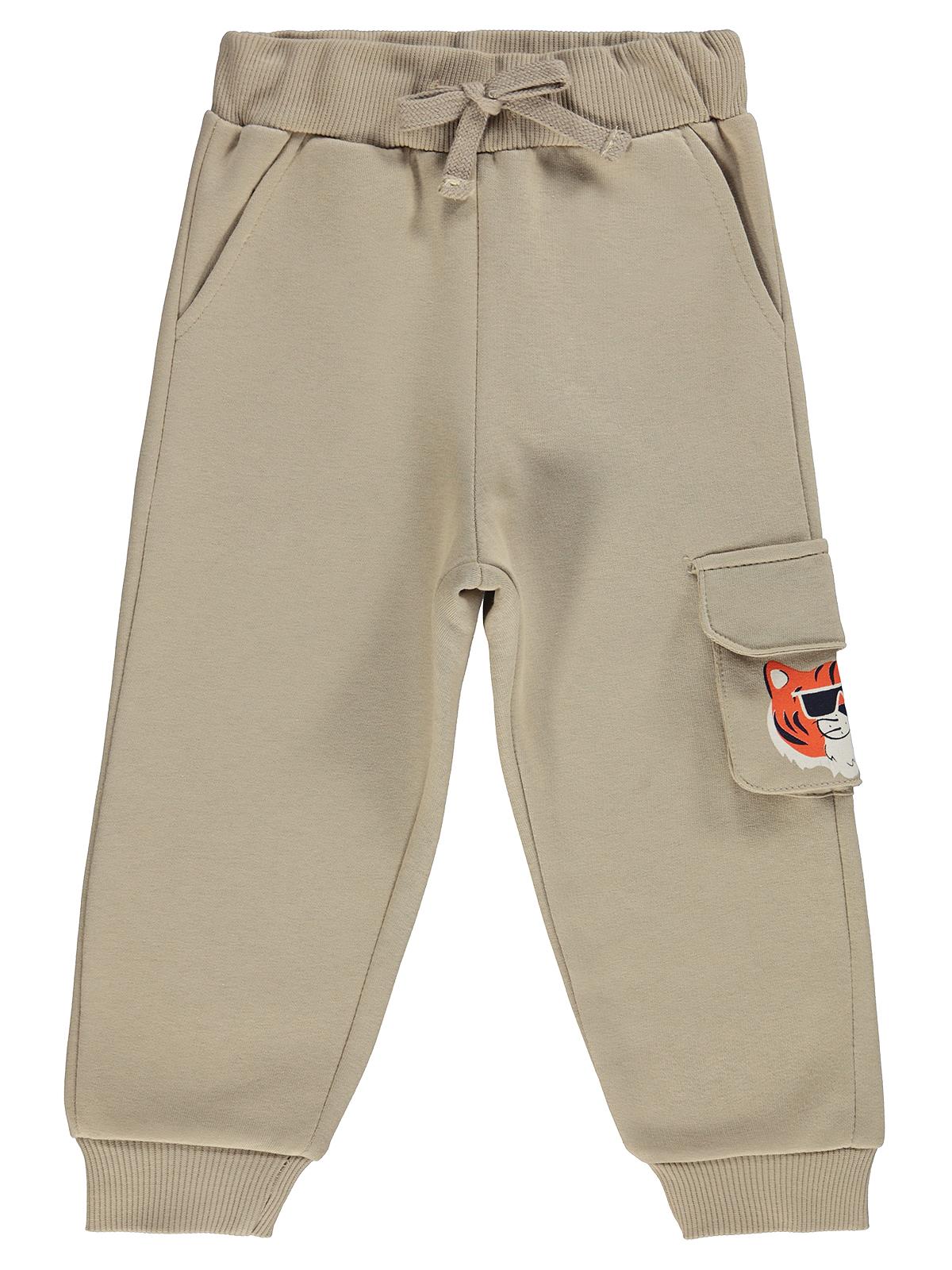 Civil Boys Tiger Baskılı 2-5 Yaş Eşofman Altı - Lacivert