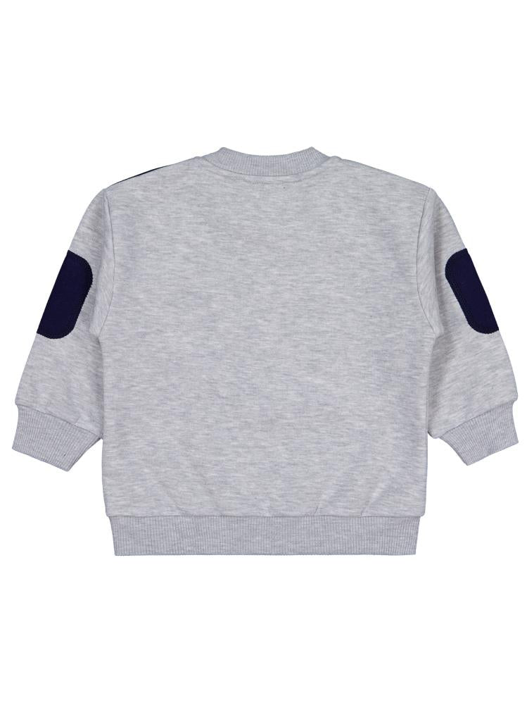 Civil Boys Camp Baskılı 2-5 Yaş Sweatshirt - Gri