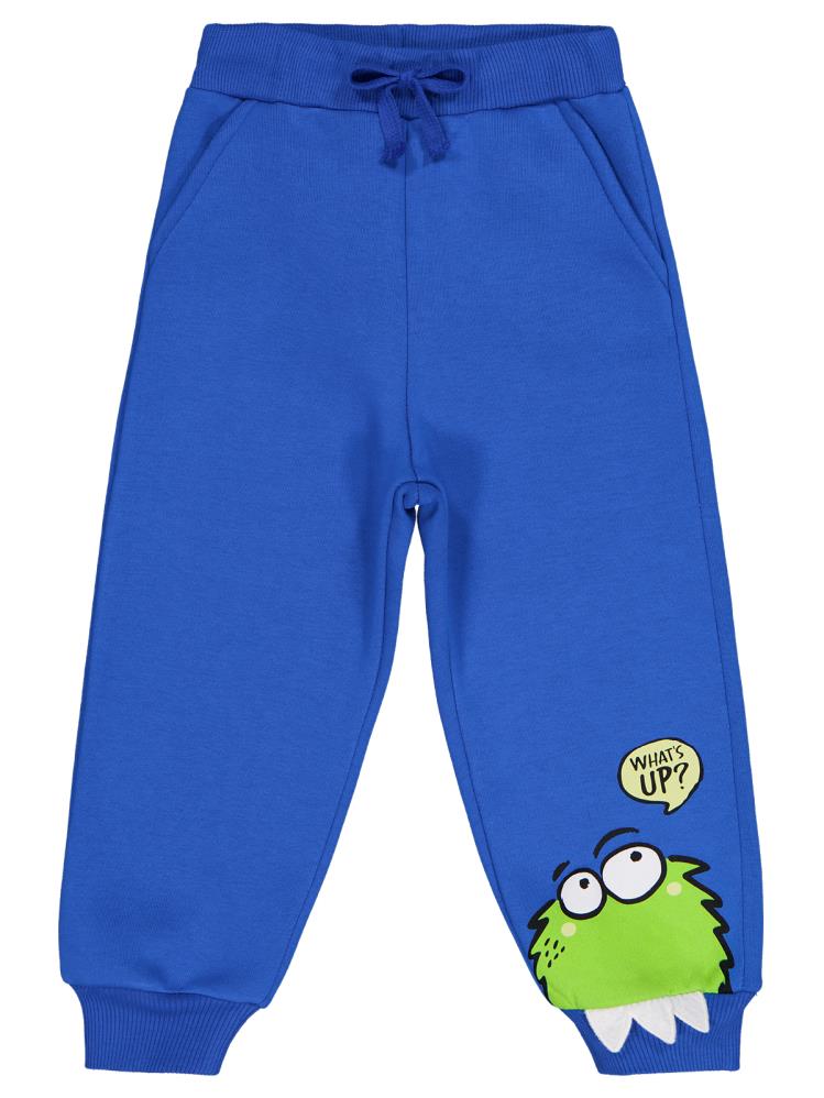 Civil Boys Monster Baskılı 2-5 Yaş Eşofman Altı - Gri