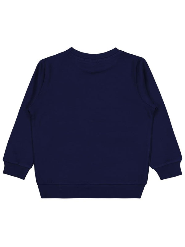 Civil Boys Köpek Baskılı 2-5 Yaş Sweatshirt - Lacivert