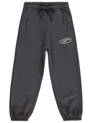 Civil Boys Deri Etiketli 10-13 Yaş Eşofman Altı - Gri