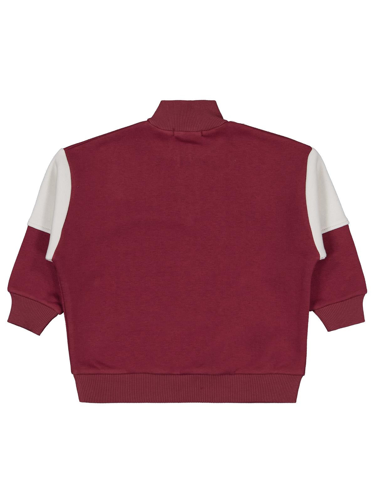 Civil Boys Winners Baskılı 2-5 Yaş Sweatshirt - Bordo