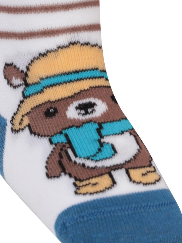 Civil Baby Cool Bear 6-18 Ay Bebek Erkek Külotlu Çorap - Mavi