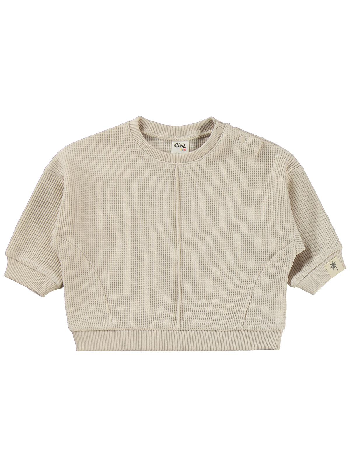 Civil Baby Etiketli 6-18 Ay Takım - Bej