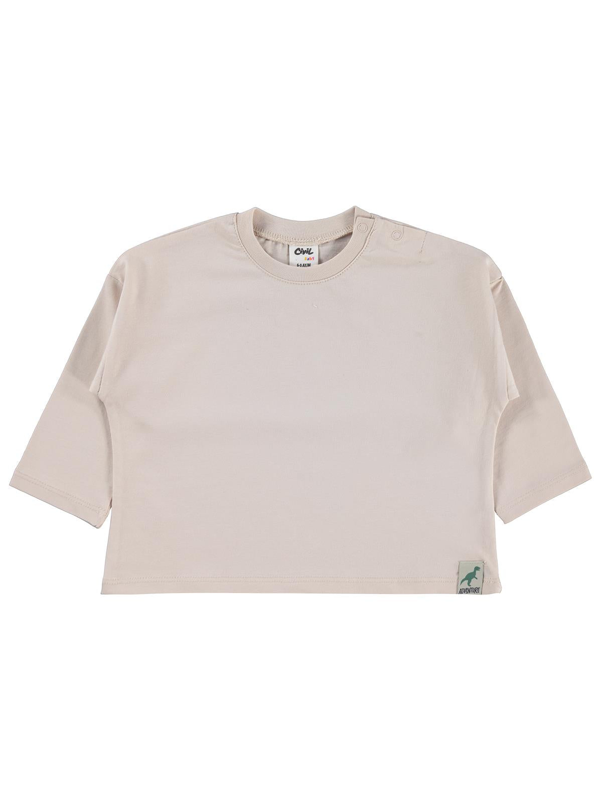 Civil Baby Basic 6-18 Ay Sweatshirt - Bej