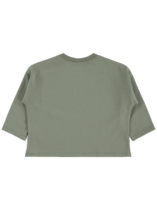 Civil Baby Basic 6-18 Ay Sweatshirt - Haki