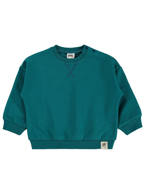 Civil Baby Basic 6-18 Ay Sweatshirt - Yeşil