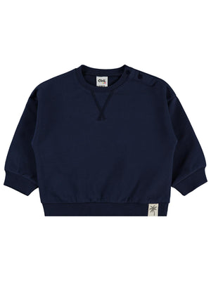 Civil Baby Basic 6-18 Ay Sweatshirt - Lacivert