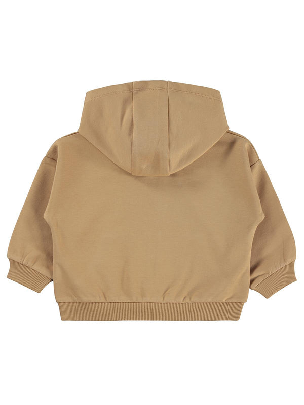 Civil Baby Etiketli Basic 6-18 Ay Hırka - Kahverengi