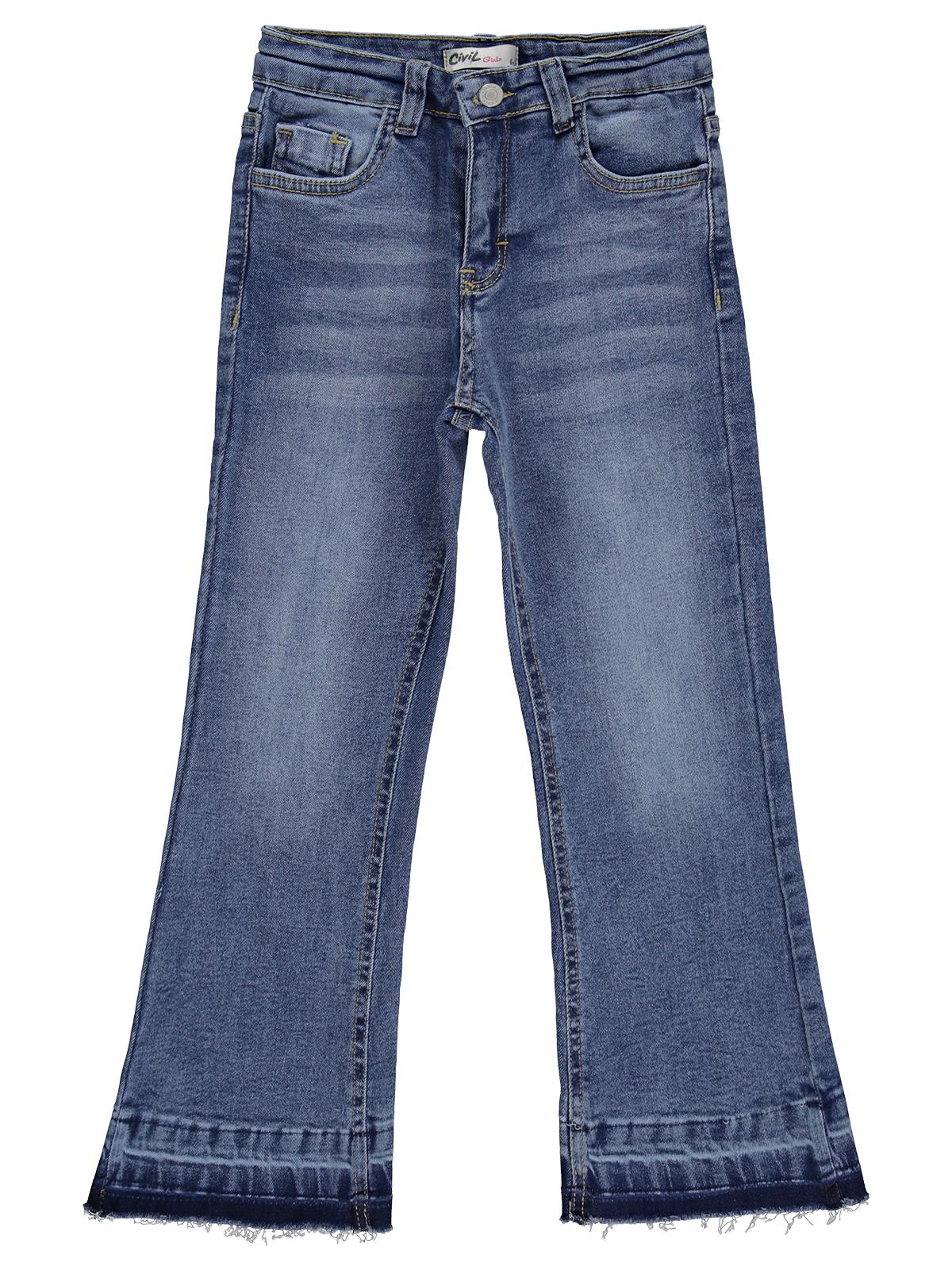 Civil Girls Carmen 6-9 Yaş Pantolon - Mavi