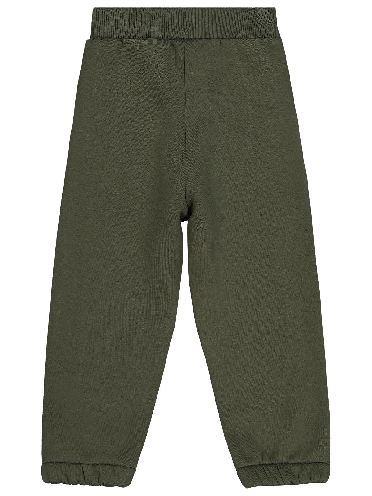 Civil Boys Baskılı Garnili 2-5 Yaş Eşofman Altı - Haki