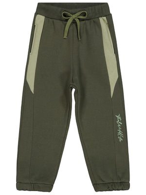 Civil Boys Baskılı Garnili 2-5 Yaş Eşofman Altı - Haki