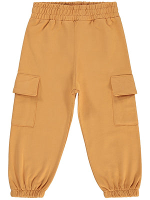 Civil Boys Kargo Cepli 2-5 Yaş Eşofman Alt - Turuncu