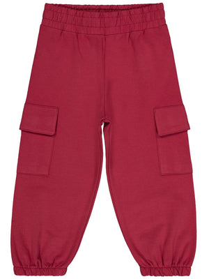 Civil Boys Kargo Cepli 2-5 Yaş Eşofman Alt - Bordo