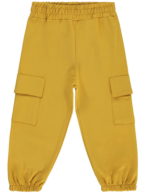 Civil Boys Kargo Cepli 2-5 Yaş Eşofman Alt - Hardal