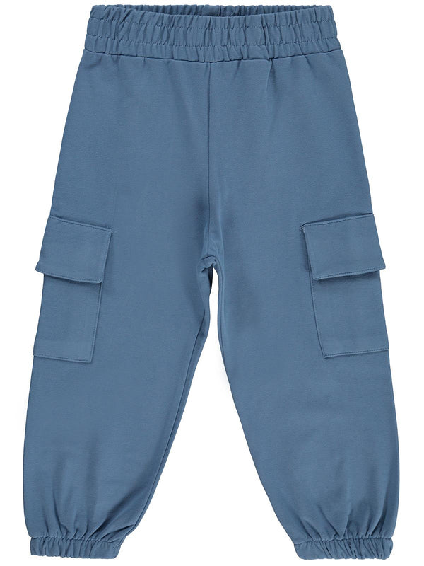 Civil Boys Kargo Cepli 2-5 Yaş Eşofman Alt - Mavi