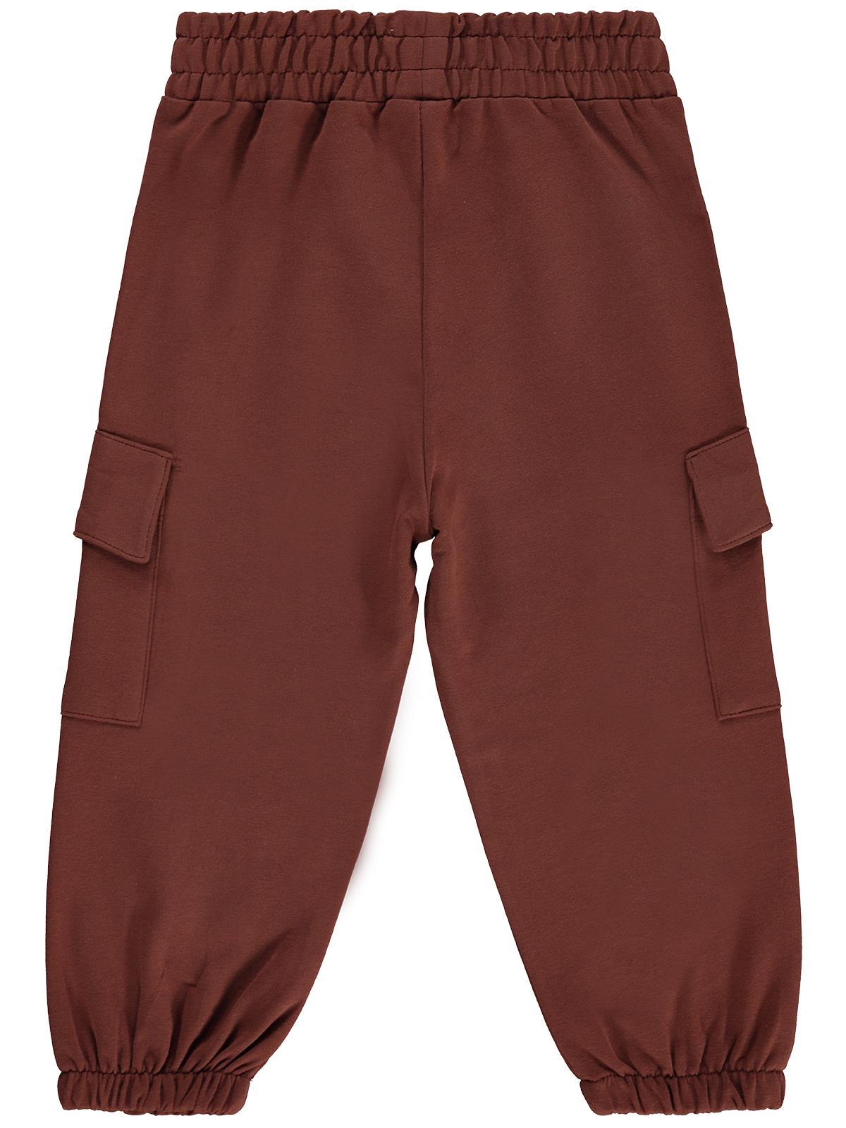 Civil Boys Kargo Cepli 2-5 Yaş Eşofman Alt - Kahve