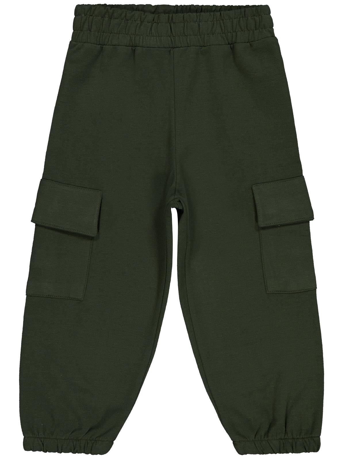 Civil Boys Kargo Cepli 2-5 Yaş Eşofman Alt - Haki