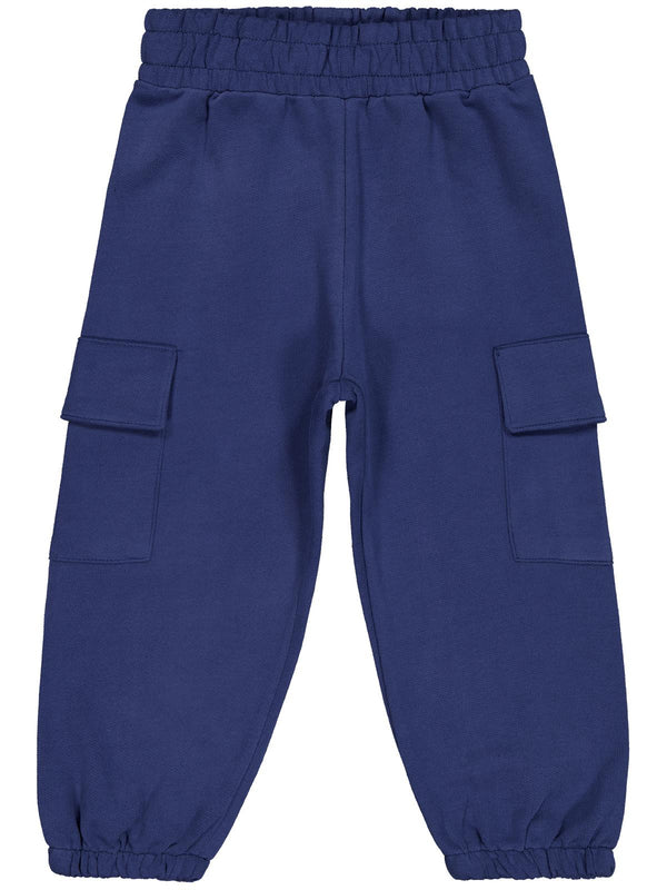 Civil Boys Kargo Cepli 2-5 Yaş Eşofman Alt - Mavi