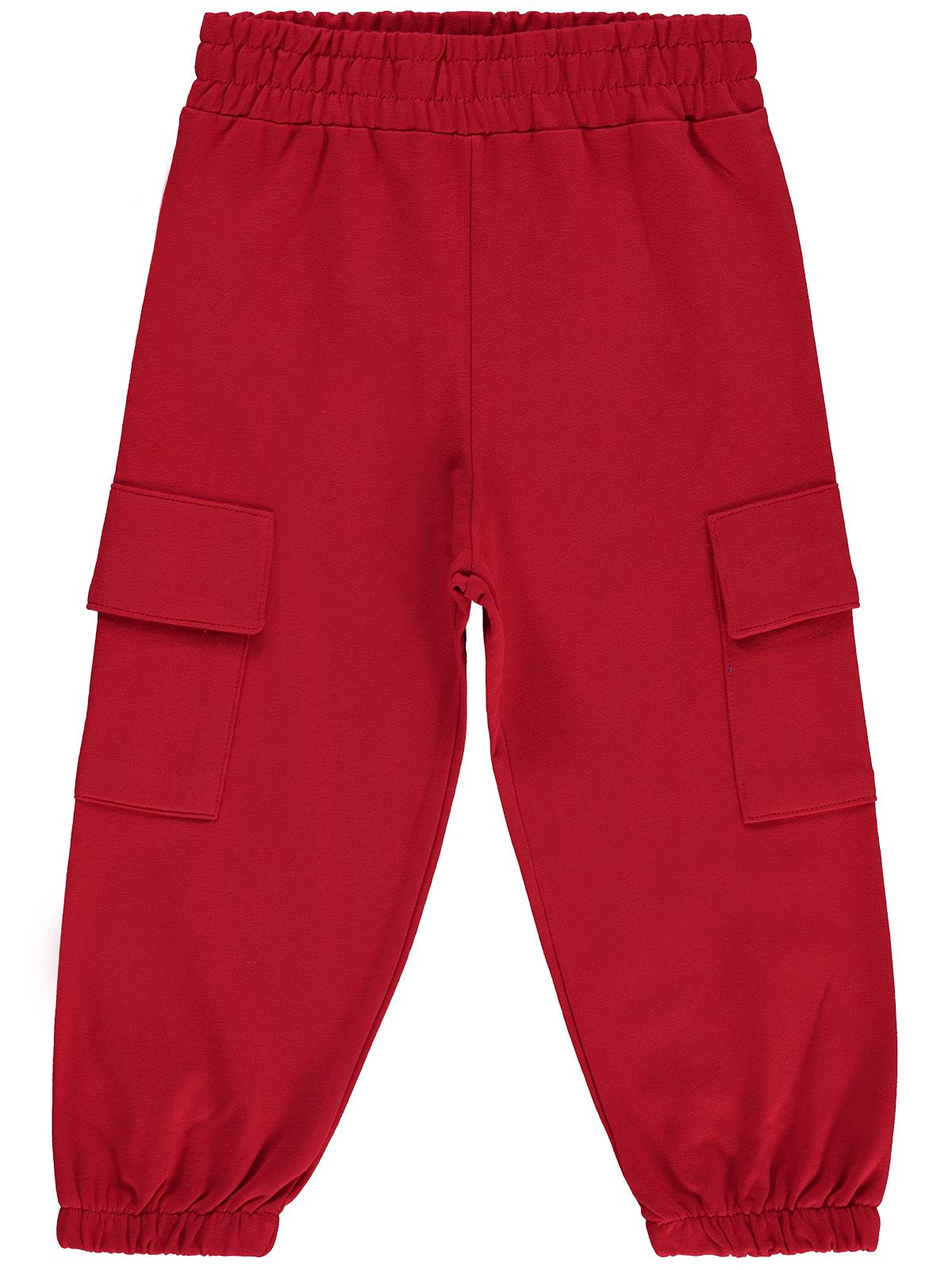Civil Boys Kargo Cepli 2-5 Yaş Eşofman Alt - Kırmızı