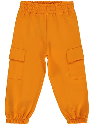 Civil Boys Kargo Cepli 2-5 Yaş Eşofman Alt - Turuncu