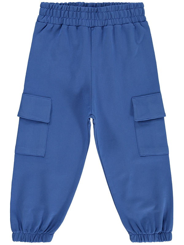 Civil Boys Kargo Cepli 2-5 Yaş Eşofman Alt - Mavi