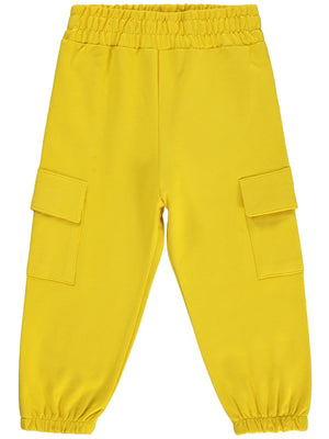 Civil Boys Kargo Cepli 2-5 Yaş Eşofman Alt - Sarı