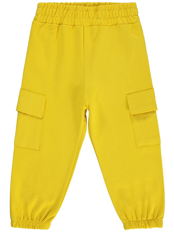 Civil Boys Kargo Cepli 2-5 Yaş Eşofman Alt - Sarı