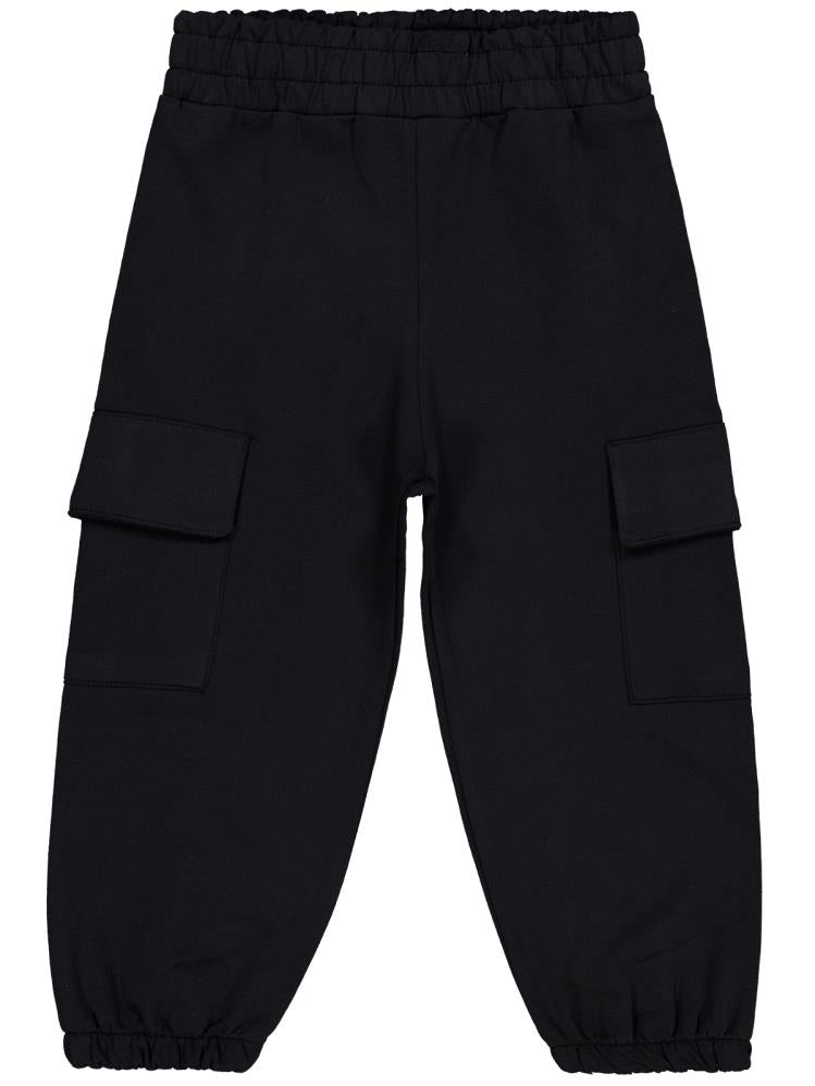 Civil Boys Kargo Cepli 2-5 Yaş Eşofman Alt - Siyah