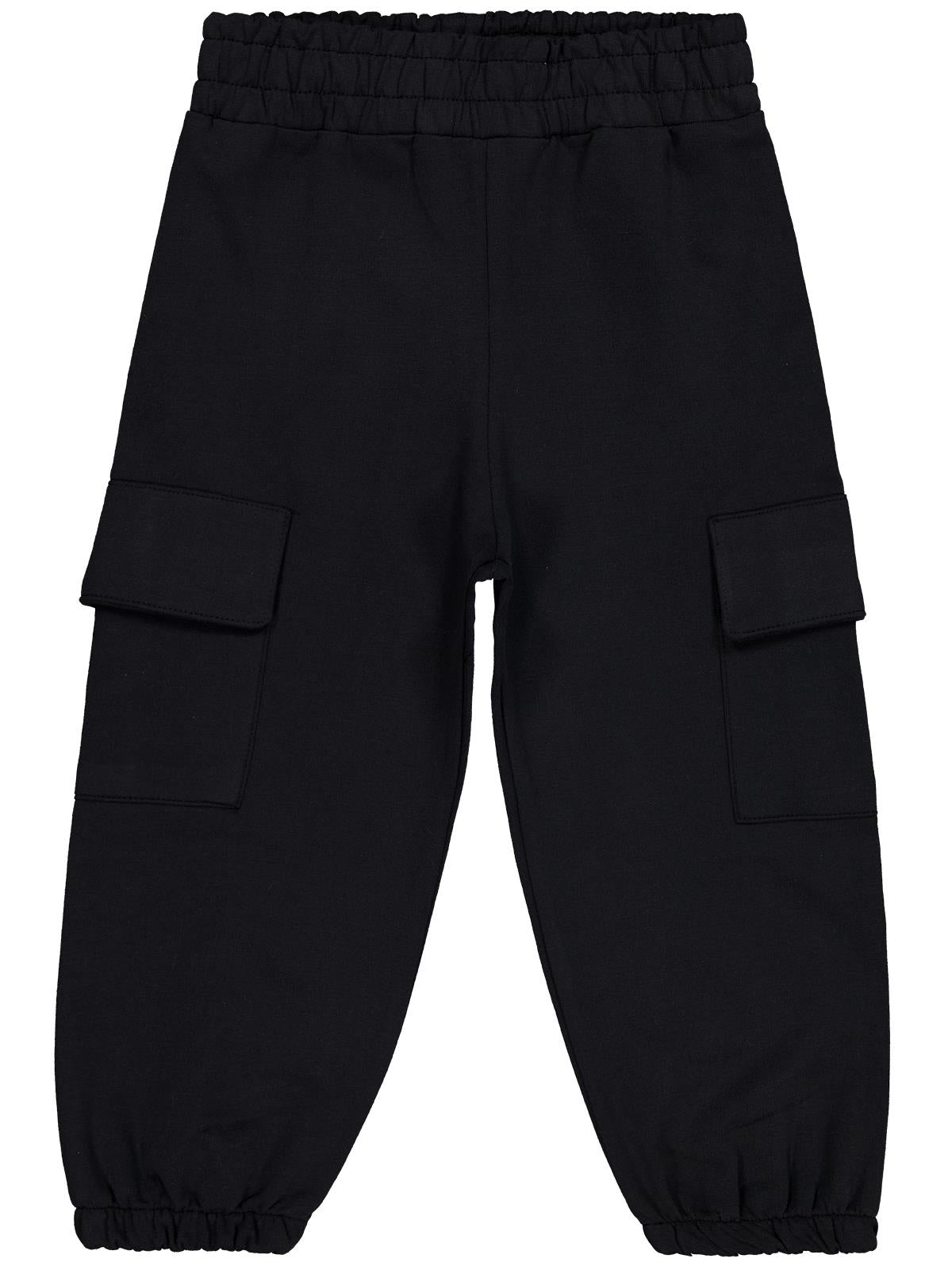 Civil Boys Kargo Cepli 2-5 Yaş Eşofman Alt - Siyah