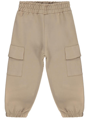 Civil Boys Kargo Cepli 2-5 Yaş Eşofman Alt - Bej