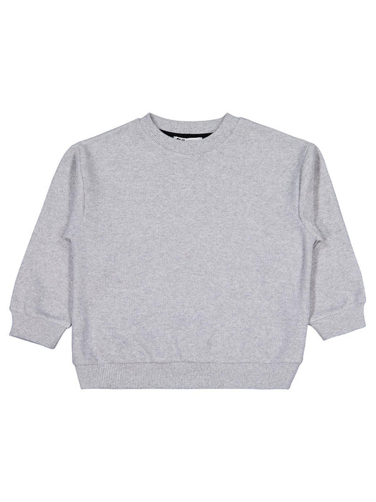 Civil Boys Erkek Çocuk Basic Selanik Sweatshirt | Selanik Uzun Kol | Okul Kreş ve Günlük Kullanım - Gri